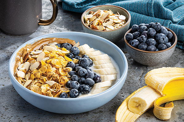 Blueberry-Almond Loaded Cereal
